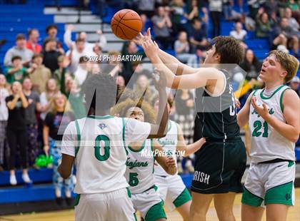 Thumbnail 2 in Fisher Catholic vs  Tree of Life Christian (OHSAA Central District Division IV District Semifinal) photogallery.
