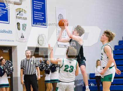 Thumbnail 1 in Fisher Catholic vs  Tree of Life Christian (OHSAA Central District Division IV District Semifinal) photogallery.
