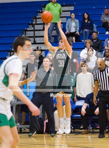 Thumbnail 2 in Fisher Catholic vs  Tree of Life Christian (OHSAA Central District Division IV District Semifinal) photogallery.
