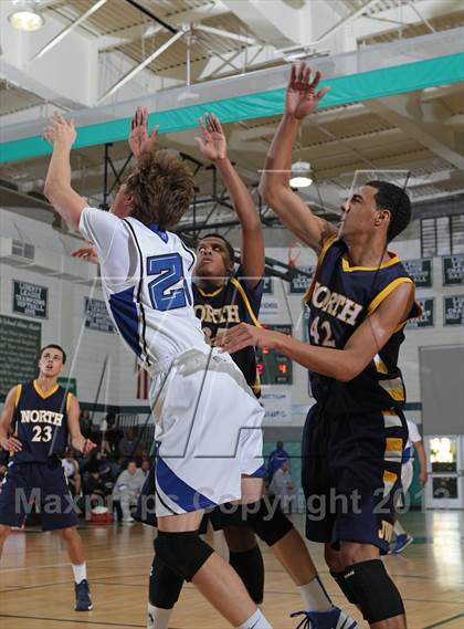 Thumbnail 1 in Palisades vs. JW North (MLK Showcase) photogallery.