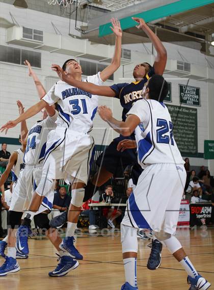 Thumbnail 2 in Palisades vs. JW North (MLK Showcase) photogallery.