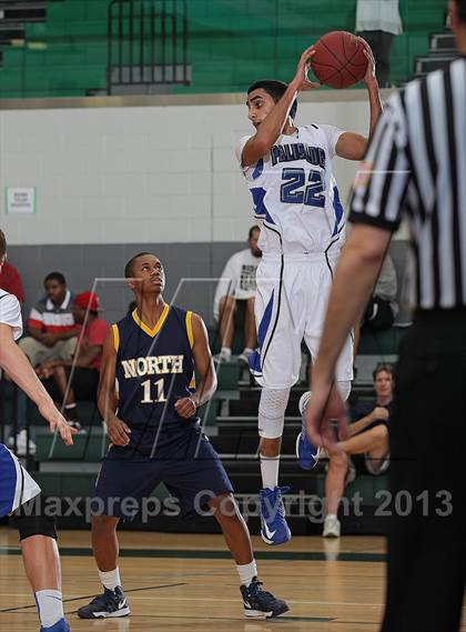 Thumbnail 3 in Palisades vs. JW North (MLK Showcase) photogallery.