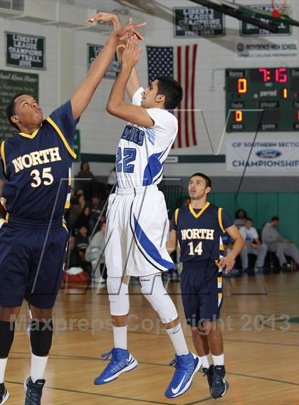 Thumbnail 2 in Palisades vs. JW North (MLK Showcase) photogallery.