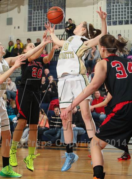 Thumbnail 1 in Rush-Henrietta vs. Hilton photogallery.