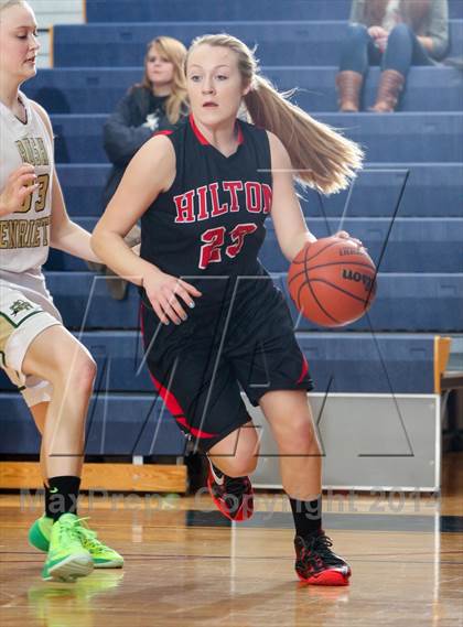 Thumbnail 3 in Rush-Henrietta vs. Hilton photogallery.
