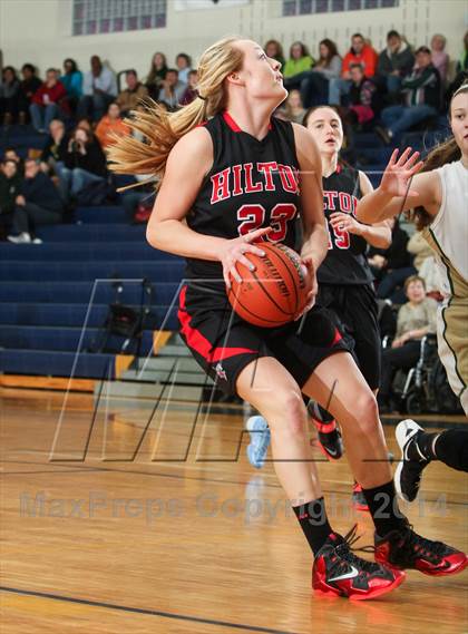 Thumbnail 1 in Rush-Henrietta vs. Hilton photogallery.