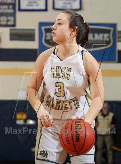 Thumbnail 3 in Rush-Henrietta vs. Hilton photogallery.