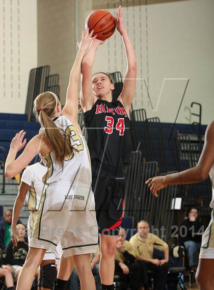 Thumbnail 1 in Rush-Henrietta vs. Hilton photogallery.