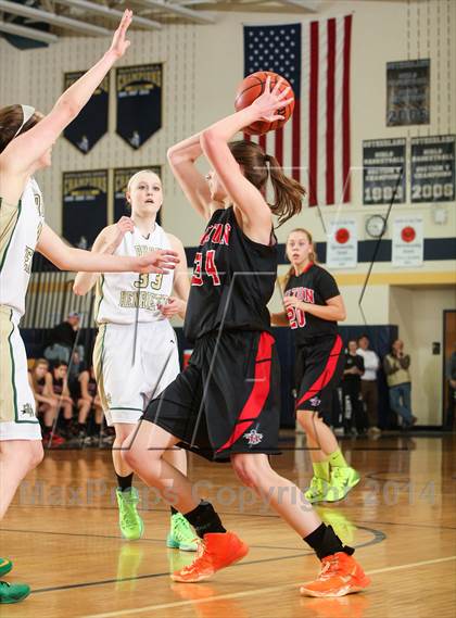 Thumbnail 2 in Rush-Henrietta vs. Hilton photogallery.
