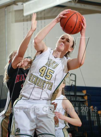 Thumbnail 3 in Rush-Henrietta vs. Hilton photogallery.