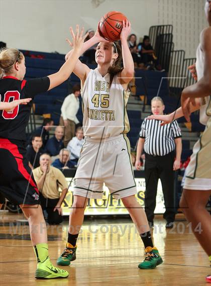 Thumbnail 3 in Rush-Henrietta vs. Hilton photogallery.