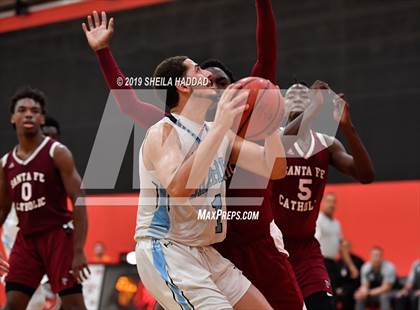 Thumbnail 3 in Santa Fe Catholic vs Nature Coast Tech (Sun Bash Tournament) photogallery.
