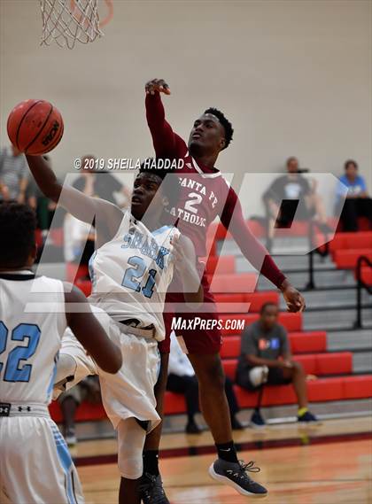 Thumbnail 1 in Santa Fe Catholic vs Nature Coast Tech (Sun Bash Tournament) photogallery.