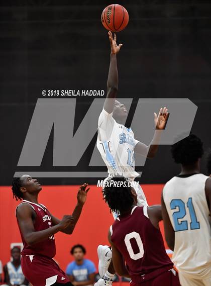 Thumbnail 2 in Santa Fe Catholic vs Nature Coast Tech (Sun Bash Tournament) photogallery.