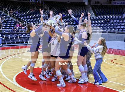 Thumbnail 3 in Bushland vs. Goliad (UIL 3A D1 Volleyball Final Medal Ceremony) photogallery.