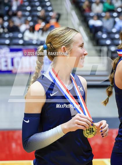 Thumbnail 3 in Bushland vs. Goliad (UIL 3A D1 Volleyball Final Medal Ceremony) photogallery.