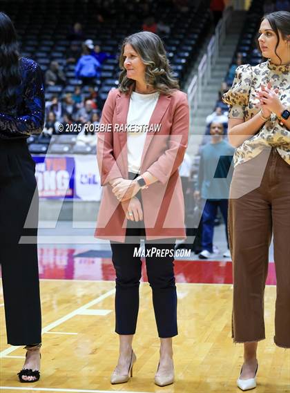 Thumbnail 1 in Bushland vs. Goliad (UIL 3A D1 Volleyball Final Medal Ceremony) photogallery.