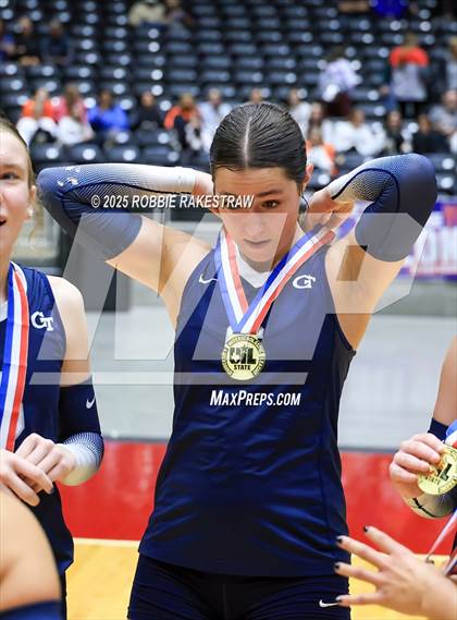 Thumbnail 1 in Bushland vs. Goliad (UIL 3A D1 Volleyball Final Medal Ceremony) photogallery.