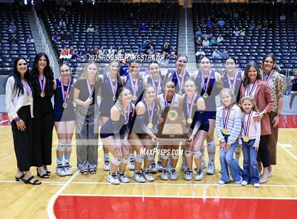 Thumbnail 1 in Bushland vs. Goliad (UIL 3A D1 Volleyball Final Medal Ceremony) photogallery.