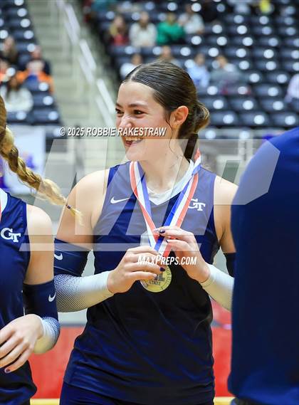 Thumbnail 1 in Bushland vs. Goliad (UIL 3A D1 Volleyball Final Medal Ceremony) photogallery.