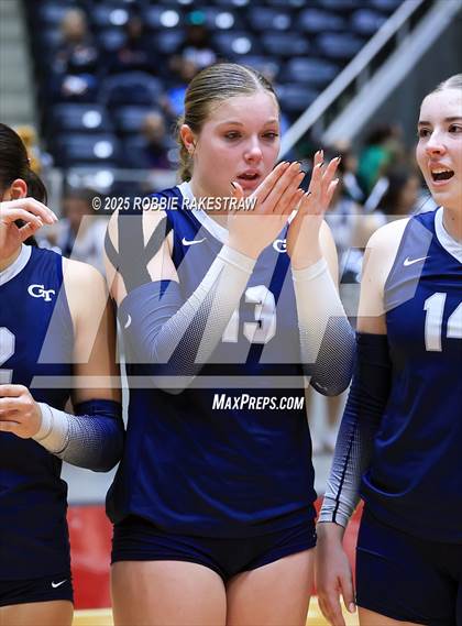 Thumbnail 2 in Bushland vs. Goliad (UIL 3A D1 Volleyball Final Medal Ceremony) photogallery.
