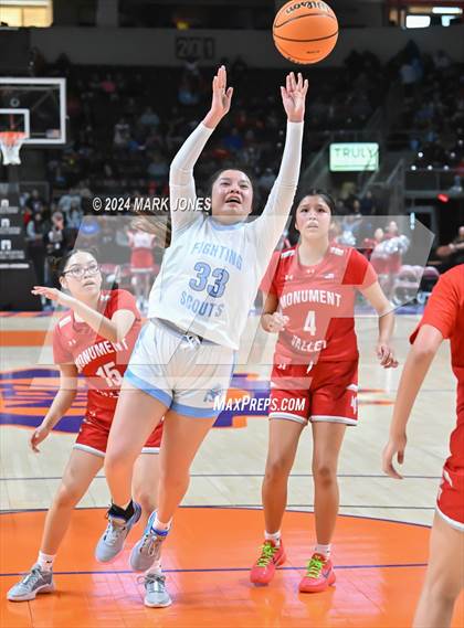 Thumbnail 1 in Monument Valley vs. Window Rock (AIA 3A Quarterfinal) photogallery.
