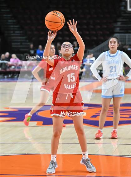 Thumbnail 2 in Monument Valley vs. Window Rock (AIA 3A Quarterfinal) photogallery.