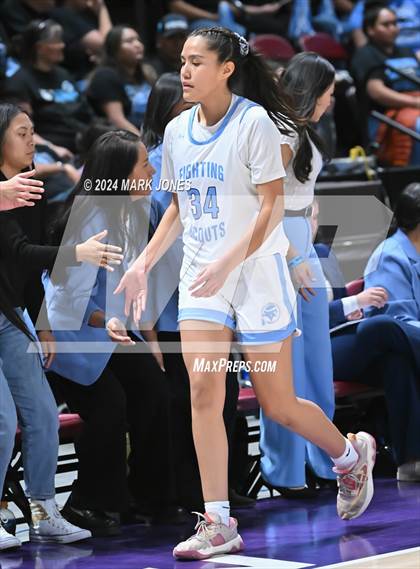 Thumbnail 2 in Monument Valley vs. Window Rock (AIA 3A Quarterfinal) photogallery.