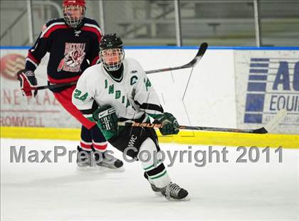 Thumbnail 2 in Rockville/Manchester/Stafford vs. Northwest Catholic (CIAC Division 3 First Round) photogallery.