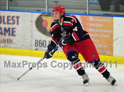 Thumbnail 2 in Rockville/Manchester/Stafford vs. Northwest Catholic (CIAC Division 3 First Round) photogallery.