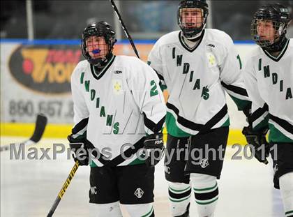 Thumbnail 2 in Rockville/Manchester/Stafford vs. Northwest Catholic (CIAC Division 3 First Round) photogallery.