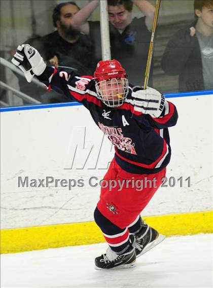 Thumbnail 2 in Rockville/Manchester/Stafford vs. Northwest Catholic (CIAC Division 3 First Round) photogallery.