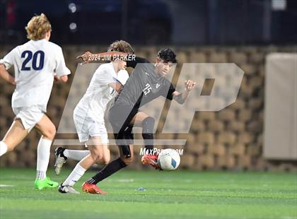 Thumbnail 3 in Vandegrift vs. Flower Mound (UIL 6A Soccer Semifinal) photogallery.