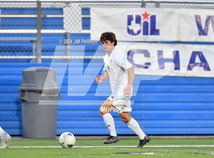 Thumbnail 1 in Vandegrift vs. Flower Mound (UIL 6A Soccer Semifinal) photogallery.