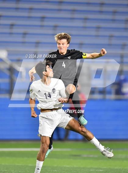 Thumbnail 1 in Vandegrift vs. Flower Mound (UIL 6A Soccer Semifinal) photogallery.