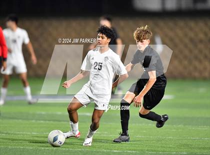 Thumbnail 1 in Vandegrift vs. Flower Mound (UIL 6A Soccer Semifinal) photogallery.