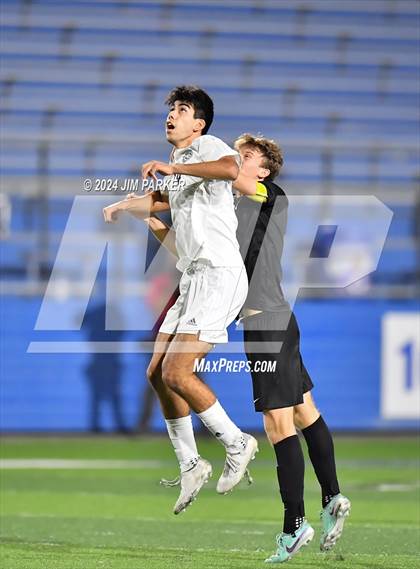 Thumbnail 2 in Vandegrift vs. Flower Mound (UIL 6A Soccer Semifinal) photogallery.