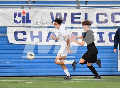 Thumbnail 1 in Vandegrift vs. Flower Mound (UIL 6A Soccer Semifinal) photogallery.