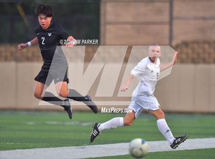 Thumbnail 1 in Vandegrift vs. Flower Mound (UIL 6A Soccer Semifinal) photogallery.