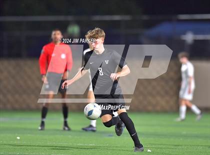 Thumbnail 3 in Vandegrift vs. Flower Mound (UIL 6A Soccer Semifinal) photogallery.