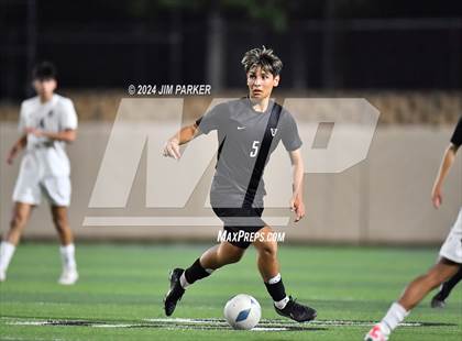 Thumbnail 3 in Vandegrift vs. Flower Mound (UIL 6A Soccer Semifinal) photogallery.