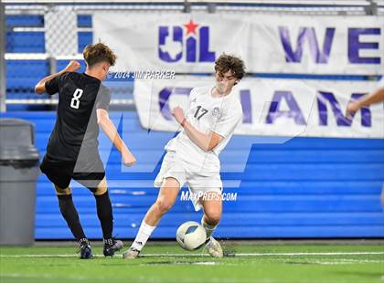 Thumbnail 1 in Vandegrift vs. Flower Mound (UIL 6A Soccer Semifinal) photogallery.