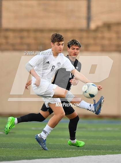 Thumbnail 2 in Vandegrift vs. Flower Mound (UIL 6A Soccer Semifinal) photogallery.
