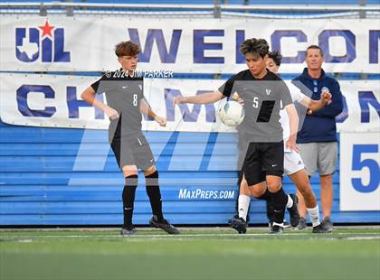 Thumbnail 3 in Vandegrift vs. Flower Mound (UIL 6A Soccer Semifinal) photogallery.