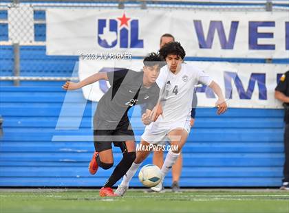 Thumbnail 1 in Vandegrift vs. Flower Mound (UIL 6A Soccer Semifinal) photogallery.