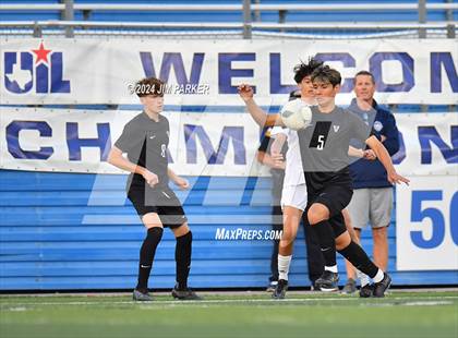 Thumbnail 2 in Vandegrift vs. Flower Mound (UIL 6A Soccer Semifinal) photogallery.