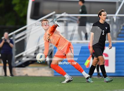 Thumbnail 3 in Vandegrift vs. Flower Mound (UIL 6A Soccer Semifinal) photogallery.