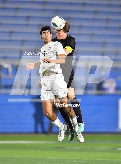 Thumbnail 3 in Vandegrift vs. Flower Mound (UIL 6A Soccer Semifinal) photogallery.