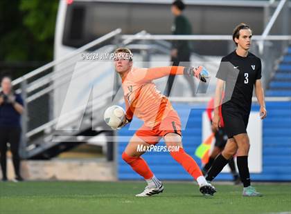 Thumbnail 1 in Vandegrift vs. Flower Mound (UIL 6A Soccer Semifinal) photogallery.