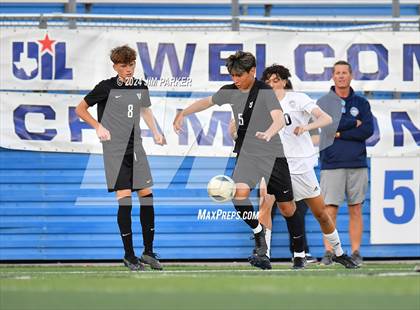 Thumbnail 1 in Vandegrift vs. Flower Mound (UIL 6A Soccer Semifinal) photogallery.